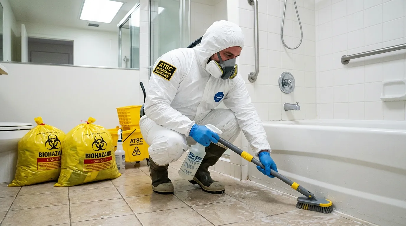 Decontamination equipment deployed for Blood Cleanup in Orosi